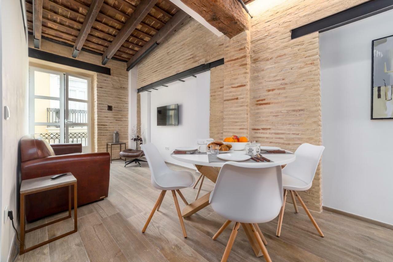 Florit Flats - Cathedral Luxury Terrace Flat 2Br 2Ba Ac Wifi Lejlighed Valencia Eksteriør billede