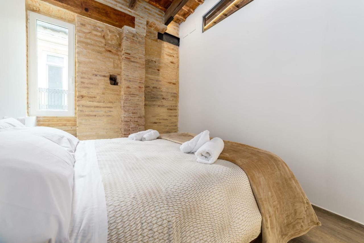 Florit Flats - Cathedral Luxury Terrace Flat 2Br 2Ba Ac Wifi Lejlighed Valencia Eksteriør billede